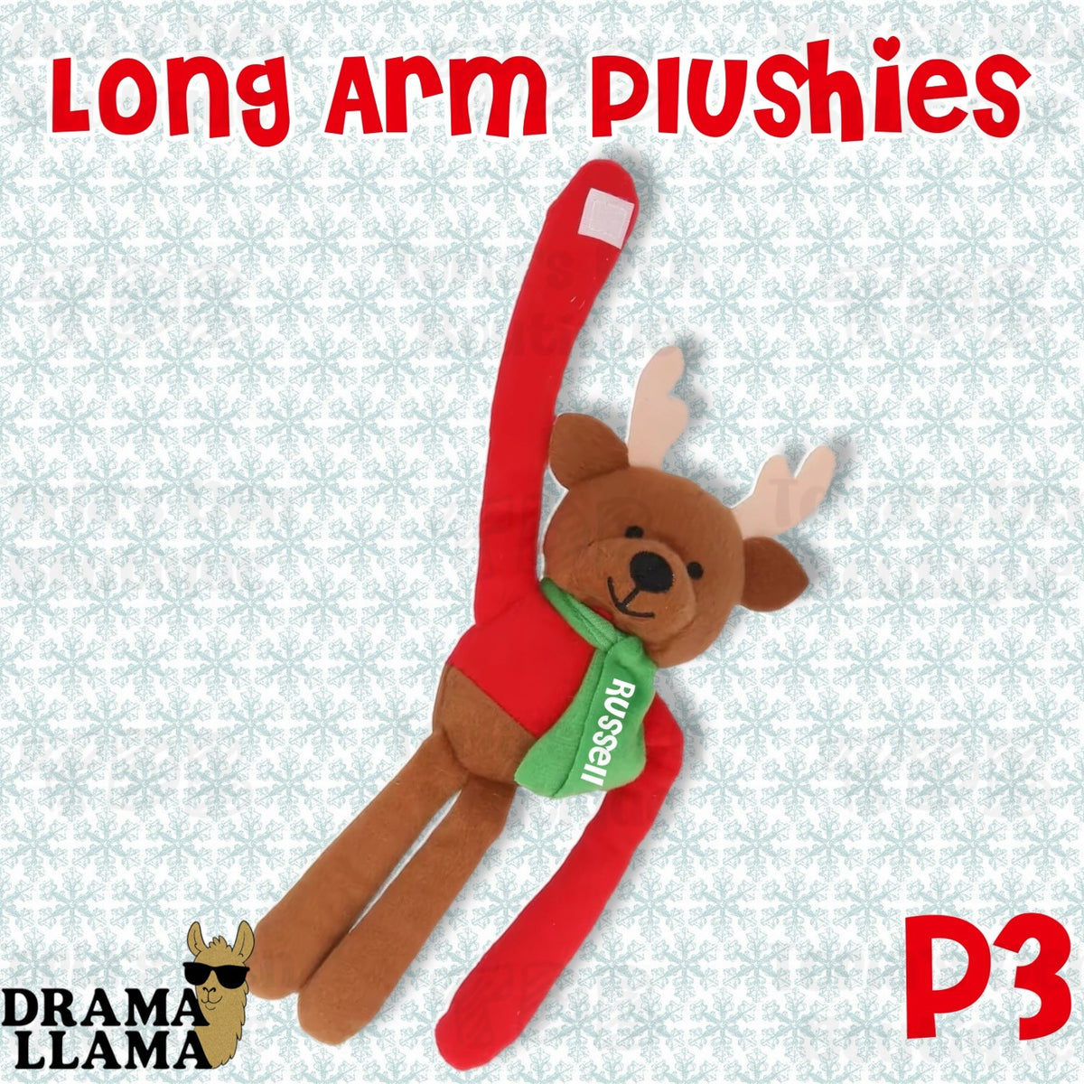 11" Long Arm Personalized Plushies