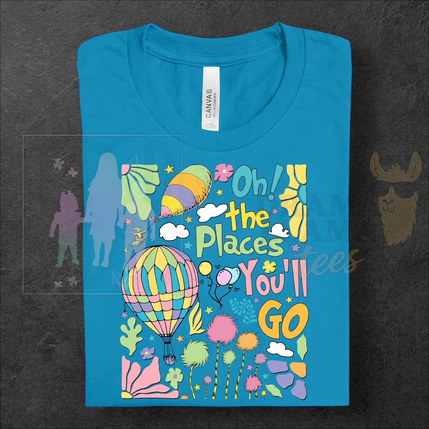 Oh the Places You'll Go Tees/Sweatshirts NO EXCLUSIVES ~ Reading Release: TDB Exclusives and Drama Llama Tees
