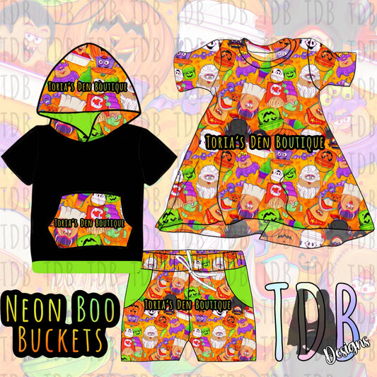 Neon Boo Buckets | LIMITED EXCLUSIVES! | 20 EACH ONLY!