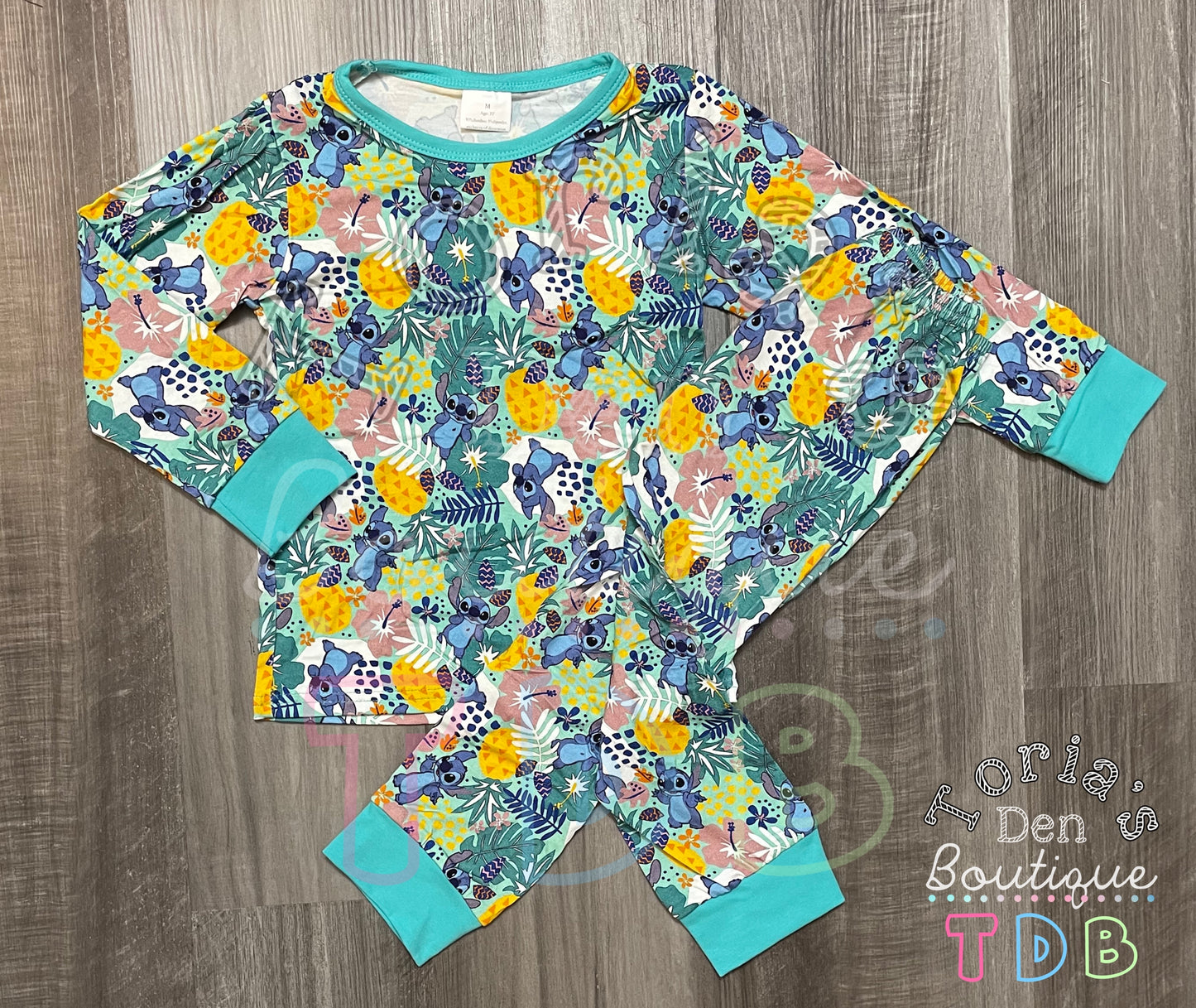 ᴡᴇᴇᴋʟʏ ᴘʀᴇ ᴏʀᴅᴇʀ Bamboo Blue Alien Pajamas