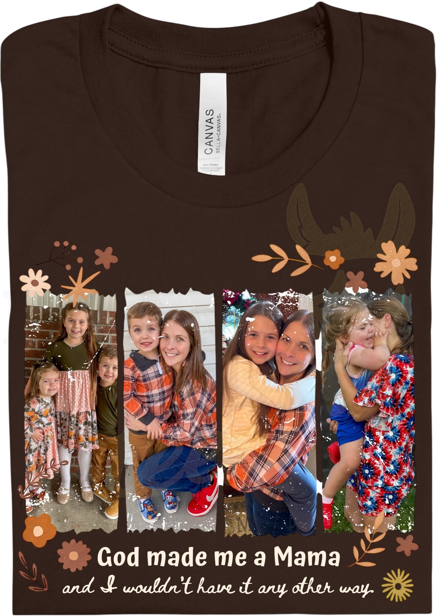 God Made Me a Mama/Any Title Photo Tee:: DLTPO