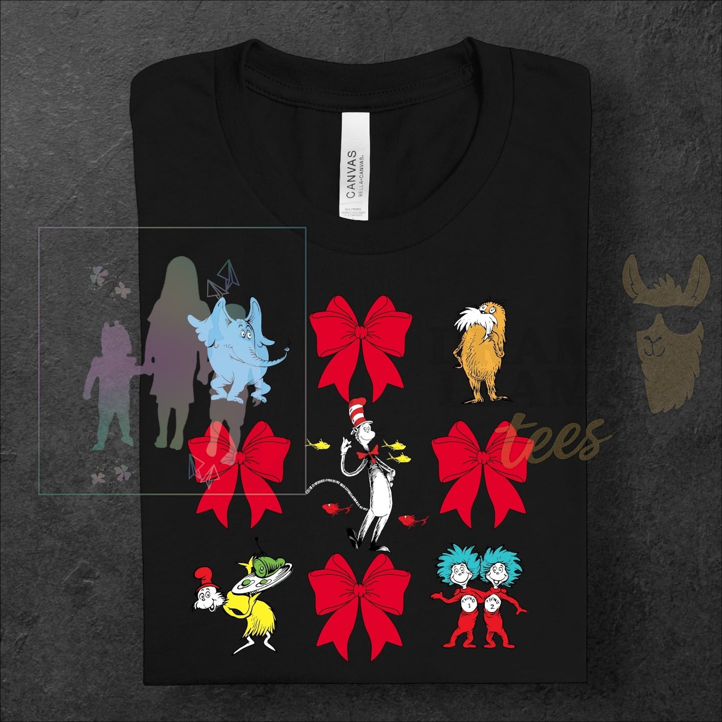Coquette Characters Tees/Sweatshirts NO EXCLUSIVES ~ Reading Release: TDB Exclusives and Drama Llama Tees