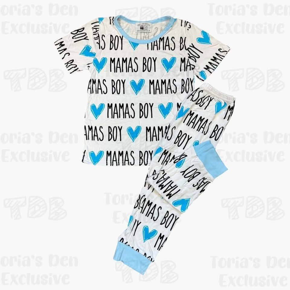 2T 3T 4T 6-7 Bamboo Mama's Boy Exclusive Set *Ready to Ship!*
