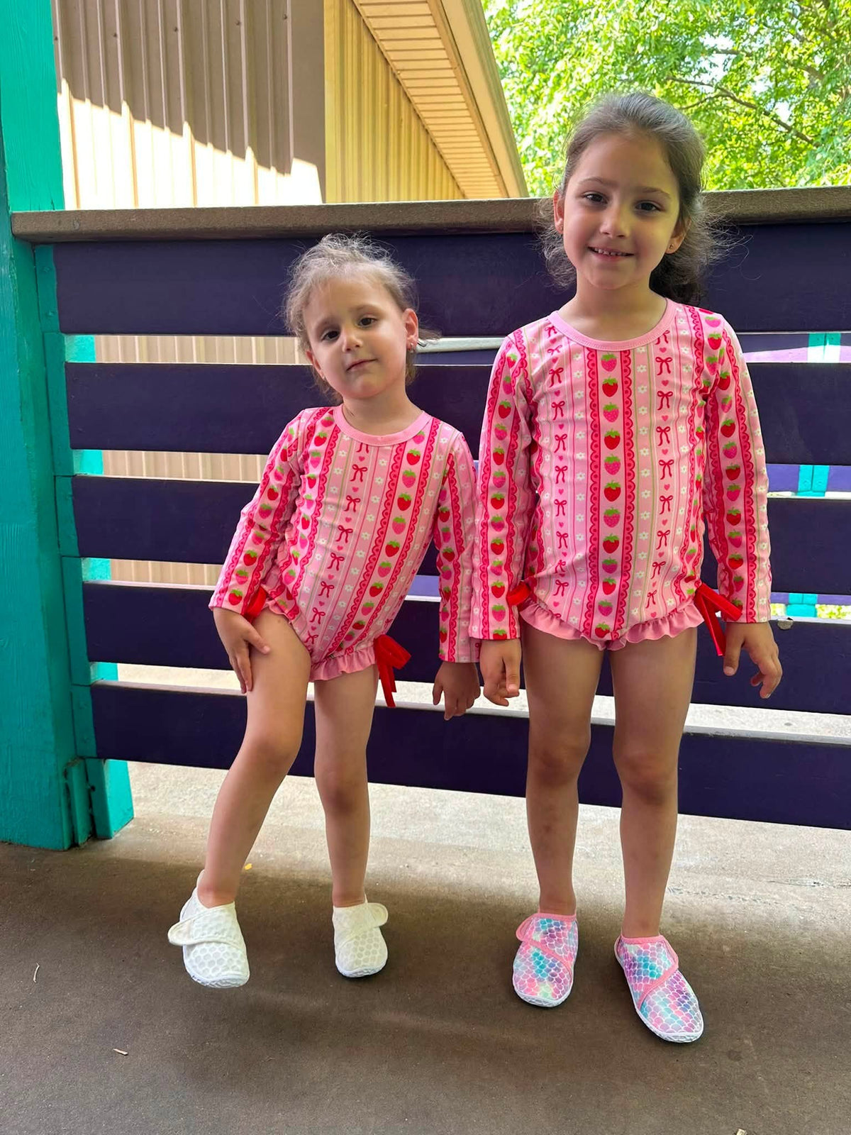 3T (3), 10-12 Strawberry TDB Exclusive Swim: Ready to Ship