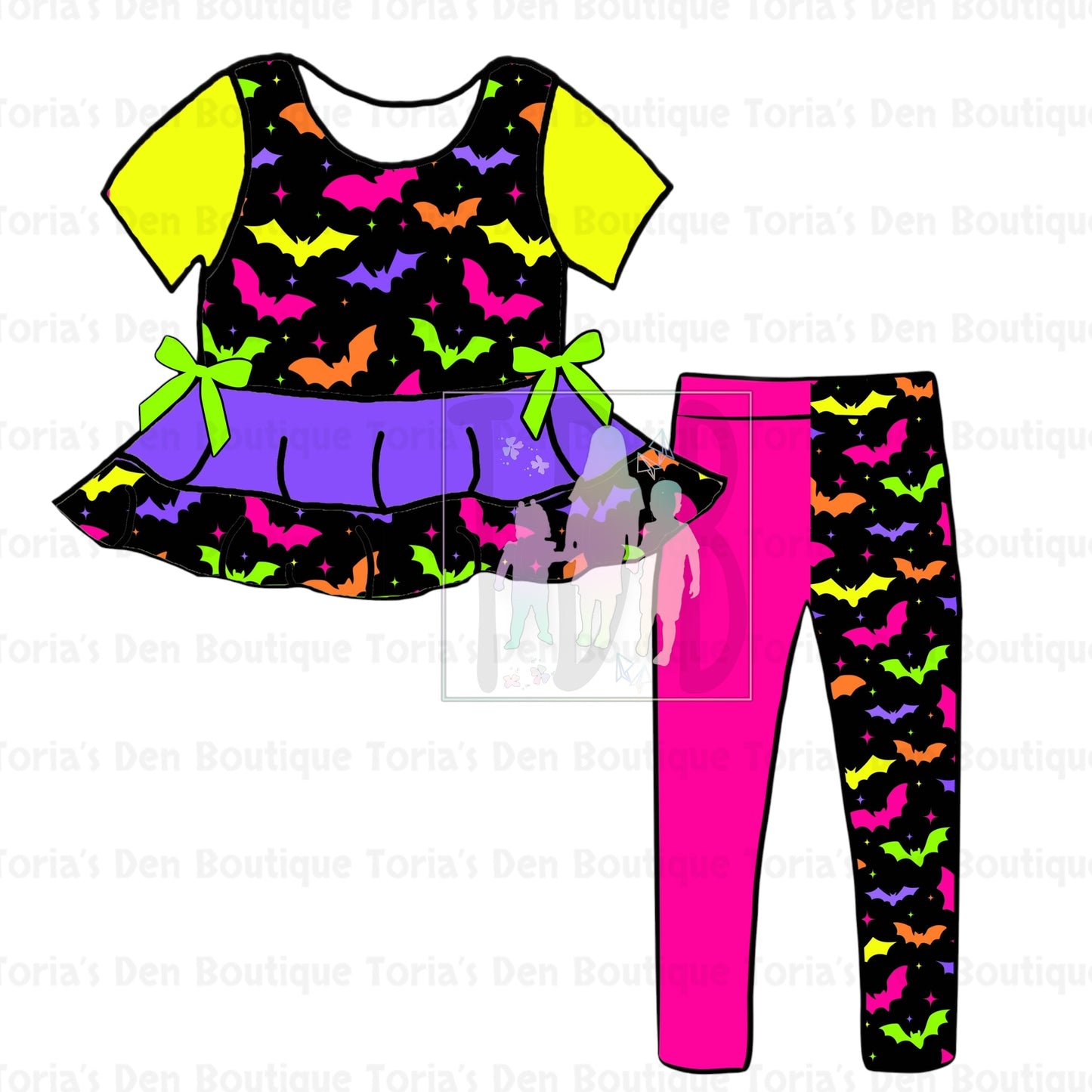 Rainbow Bats: A TDB Exclusive *shipping is FREE at checkout!*
