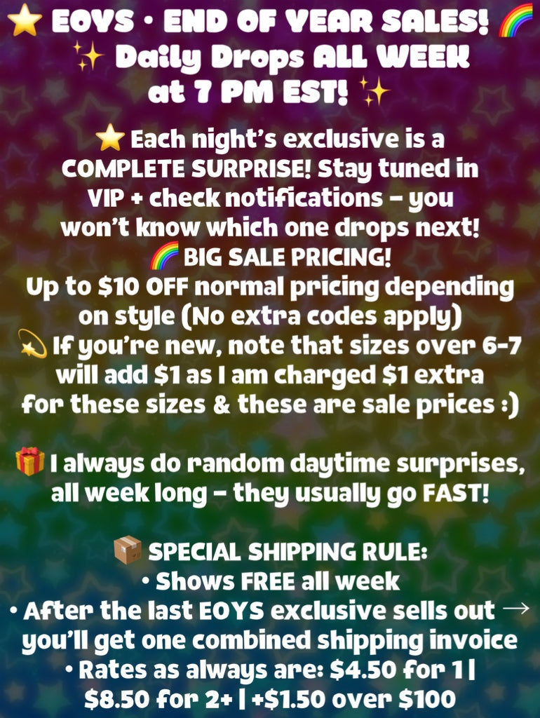 Mix & Match Winter & Spring Bundle: EOYS! Only 10 Bundles & 10 Individuals will be sold!