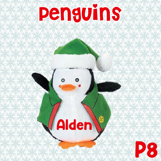 5" Penguins Personalized Plush