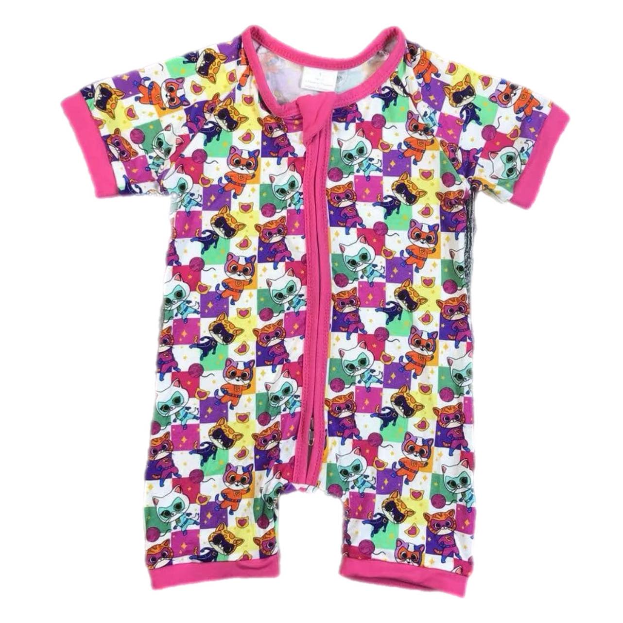 ᴡᴇᴇᴋʟʏ ᴘʀᴇ ᴏʀᴅᴇʀ Bamboo Hero Kitties Shorts Zippie