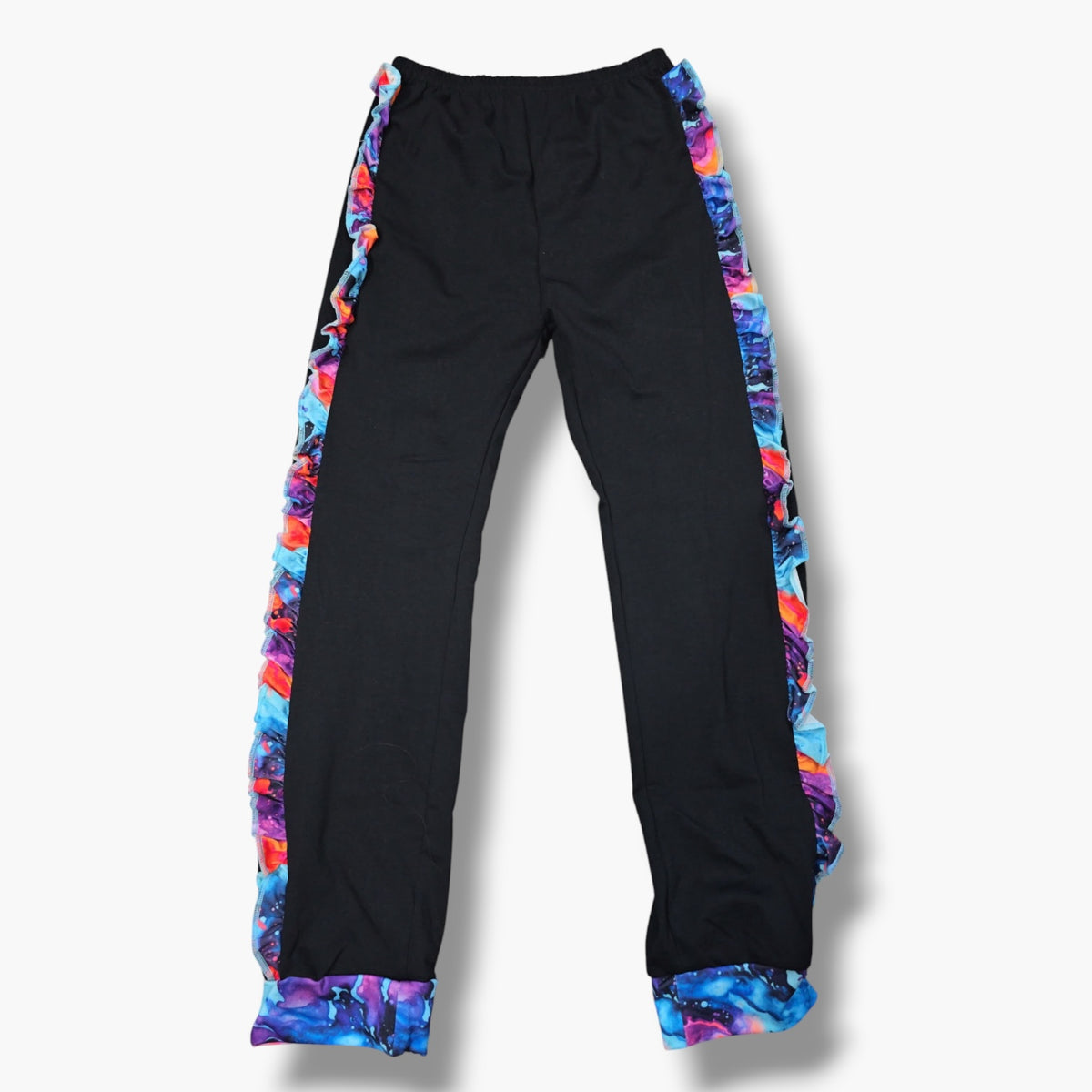 10-12 Color Splash Ruffle Joggers Exclusive *Ready to Ship!*