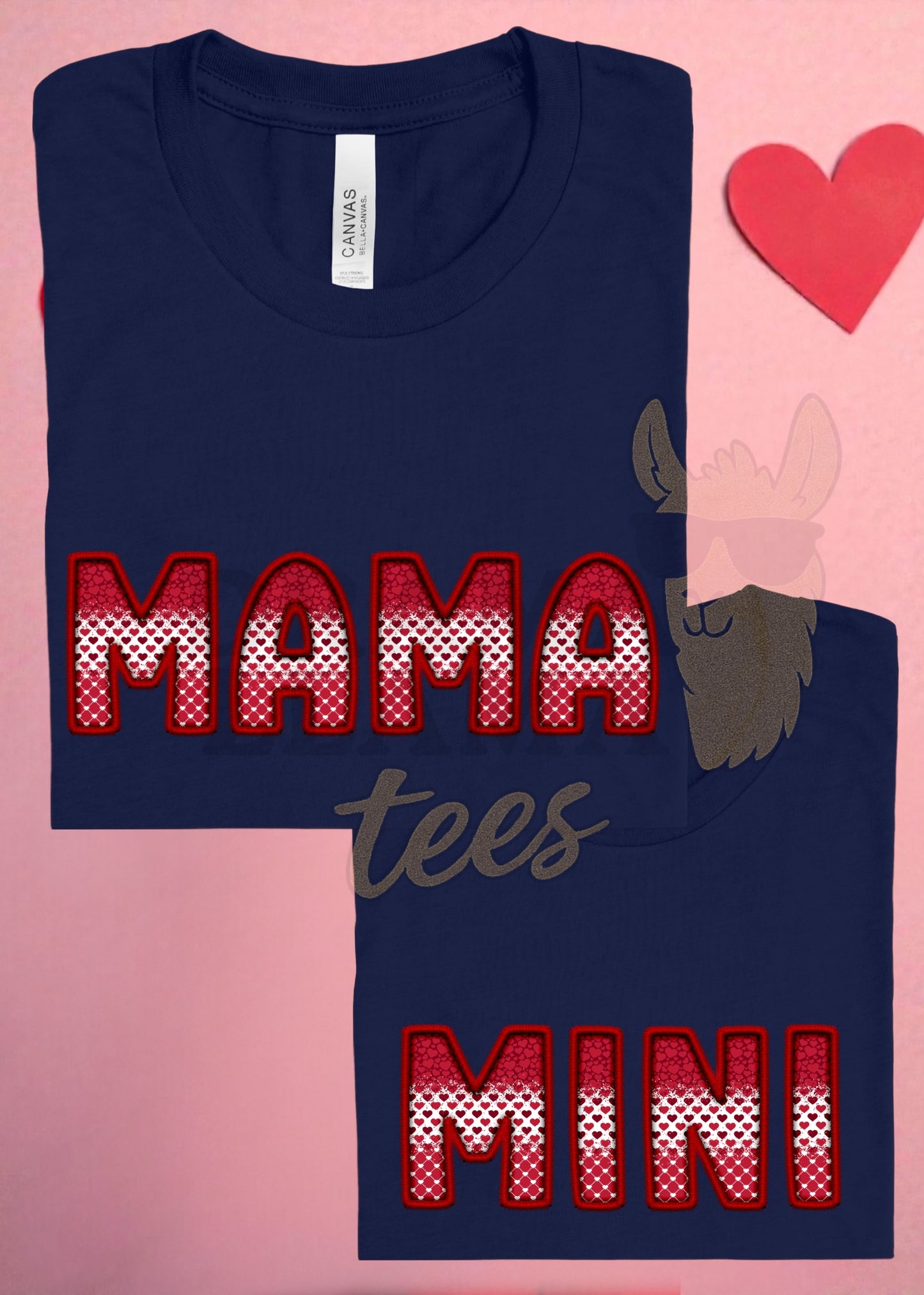 Custom Word/Name Faux Embroidery Customized Tee💥 DLTPO *put name(s) in note box!*