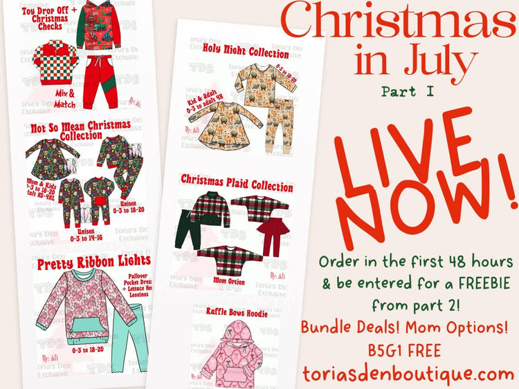 Christmas in July Part 2!