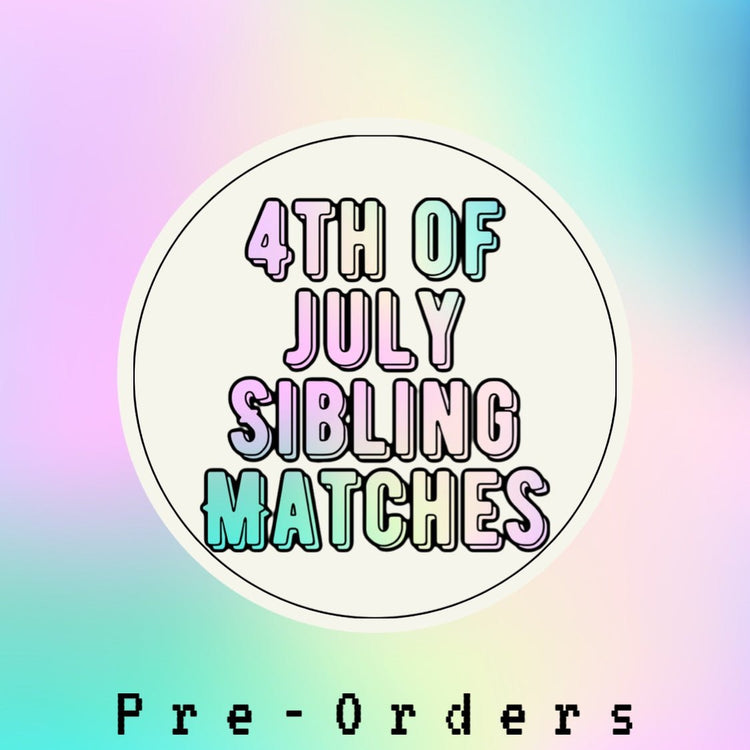 Fourth of July Sibling Coordinates - Toria's Den Boutique | Drama Llama Tees