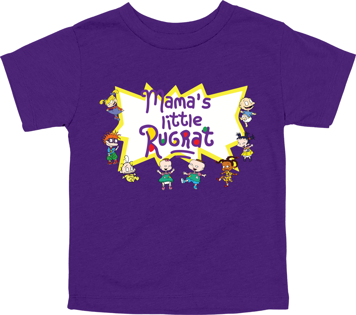 ᴋɪᴅꜱ Mama's Little Rugrat Tee (Multiple Color Options)