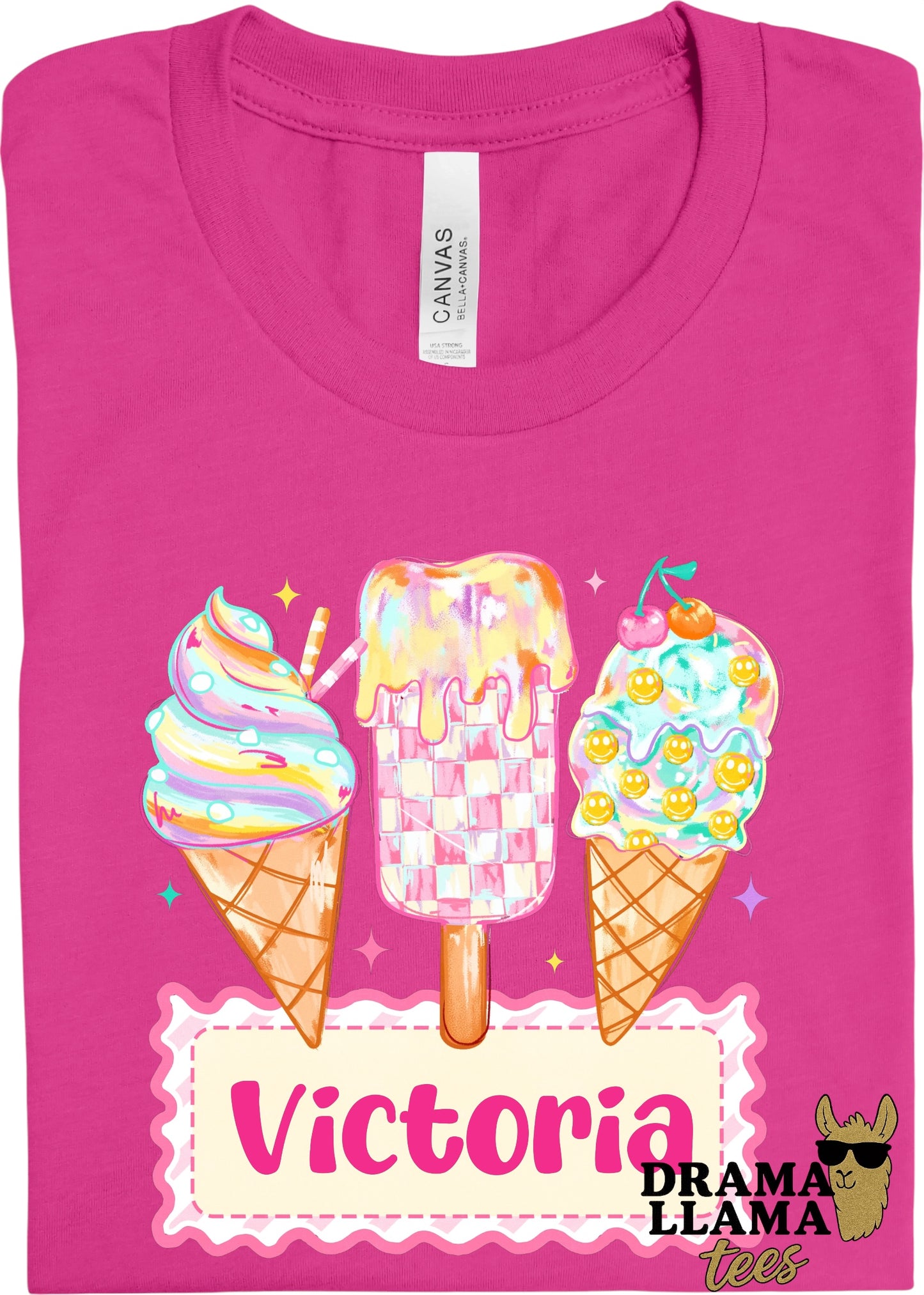 Drama Deal Day 4: Ice Creams Personalized Tees | 6 PM - 11:59 PM EST ONLY!