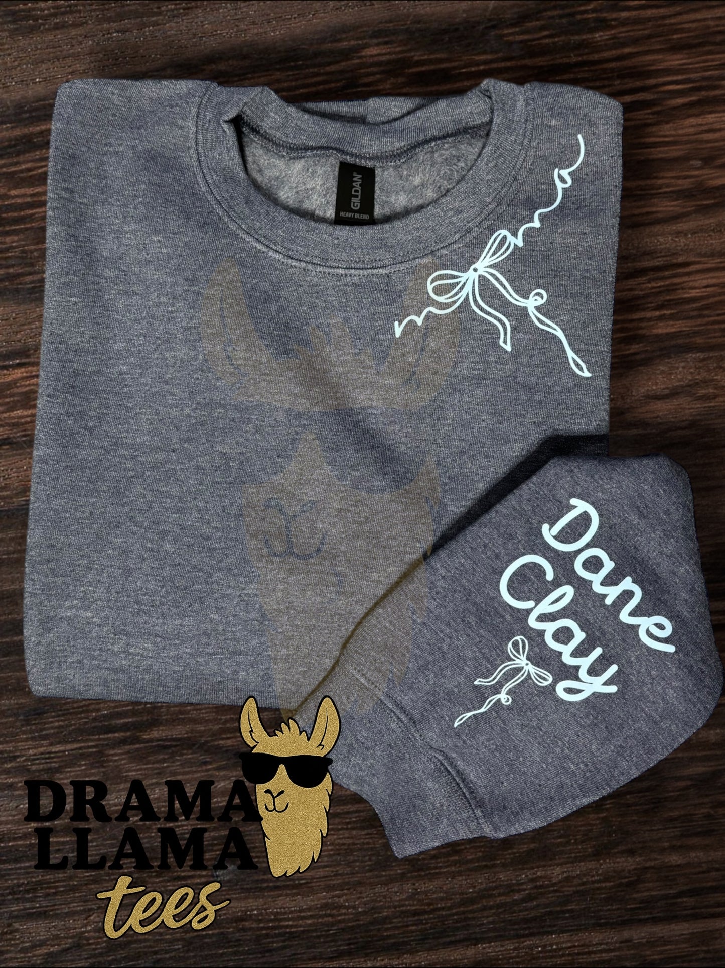 Any Title with Kid(s) Names Coquette Sweatshirts