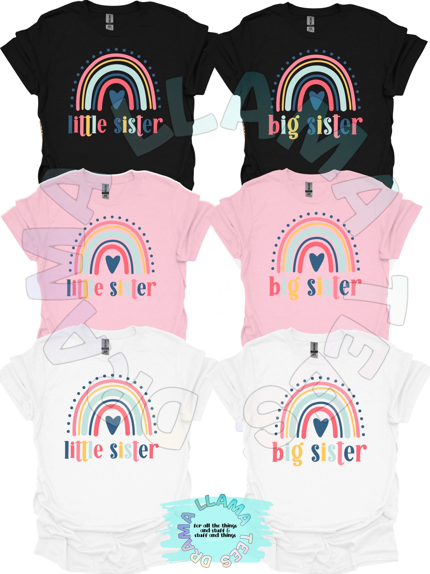 Big Sister/Little Sister Rainbow