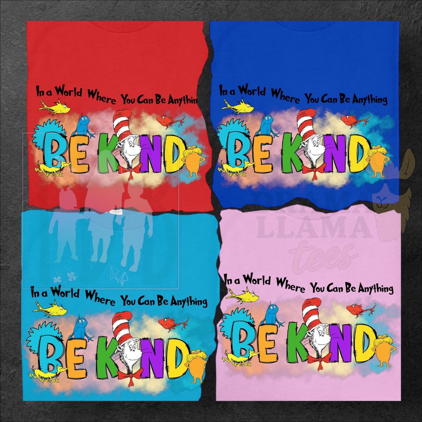 Rhyming Dr Your Choice of Tee + Matching Pocket Joggers ~ Reading Release: TDB Exclusives and Drama Llama Tees