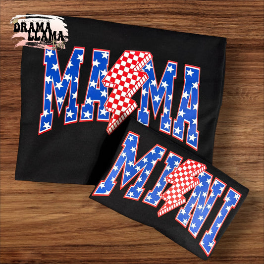 Mama/Mini Chx | RWB Tee Release 2026 | Free Shipping | Put Shirt Size in Note Box