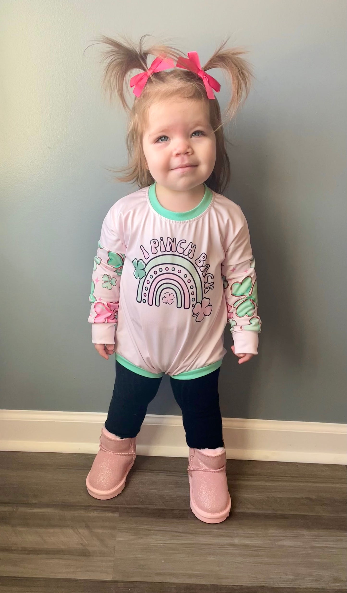 12-18mo 2T 3T  ʀᴇᴀᴅʏ ᴛᴏ ꜱʜɪᴘ! I Pinch Back Bubble Romper: A TDB Exclusive