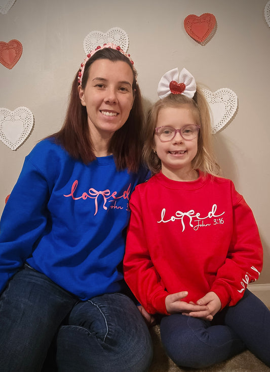 Loved John 3:16 Coquette Customizable Tees💥 DLTPO *put any requested changes in the note box*