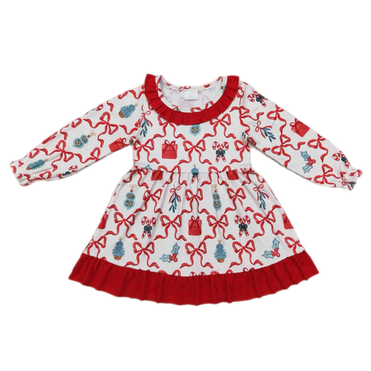 Christmas Ribbons Dress: Pre-Order