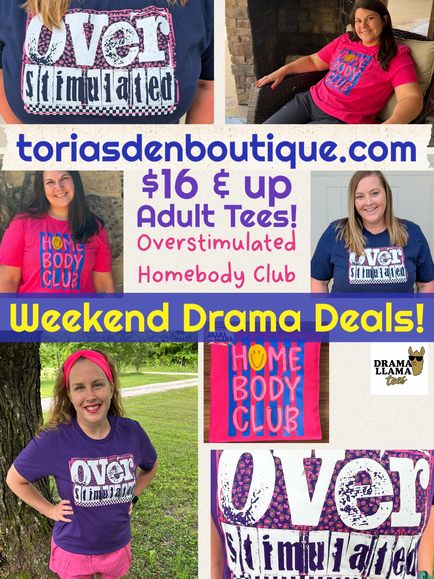 Overstimulated | Brand: Gildan Softstyle | Weekend Drama Deals
