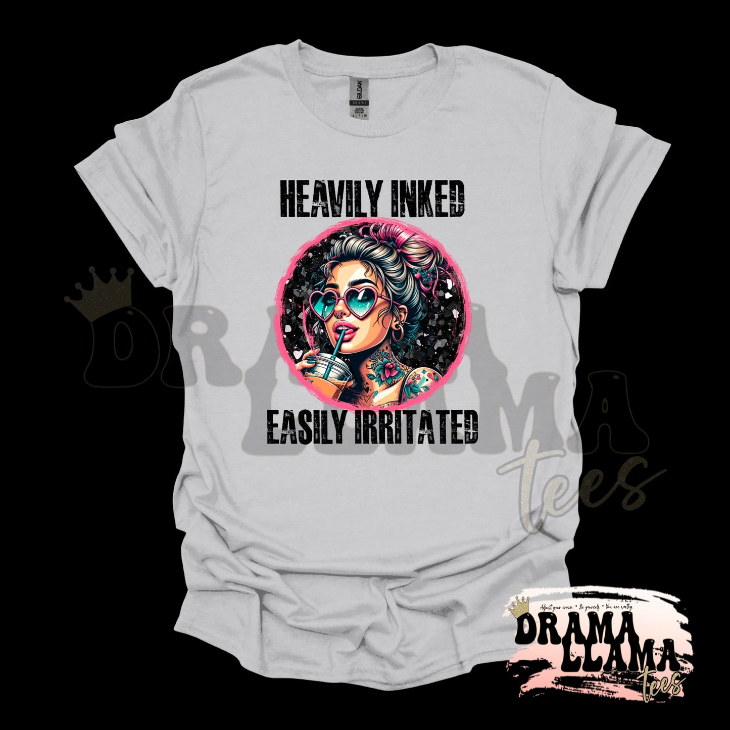 Heavily Inked, Easily Irritated Adult Tee