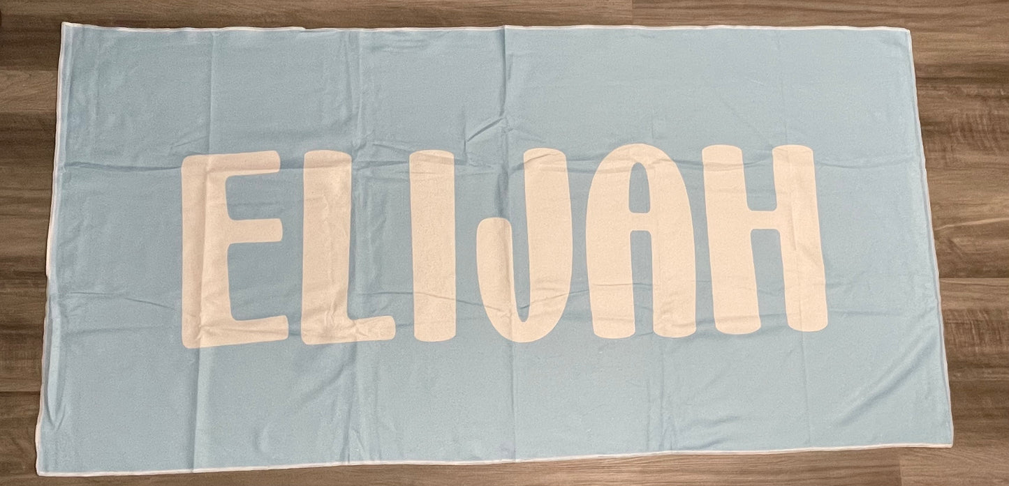 Customized Beach|Bath Towels (No Hood)- Mean Green 3