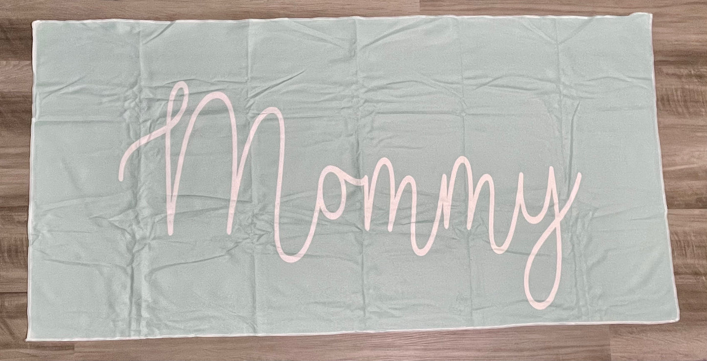 Customized Beach|Bath Towels (No Hood)- Mean Green 3