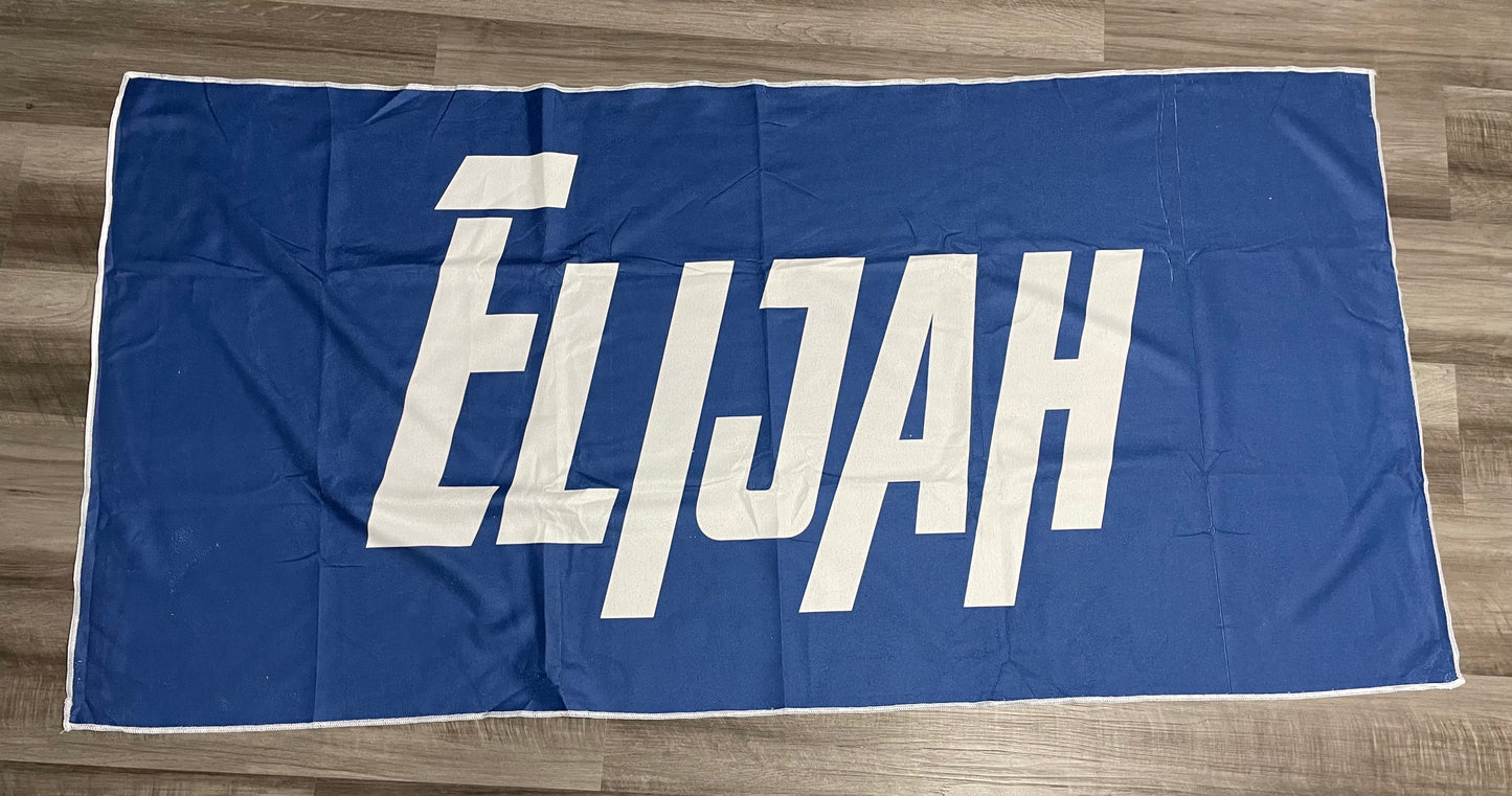 Customized Beach|Bath Towels (No Hood)- Mean Green 3