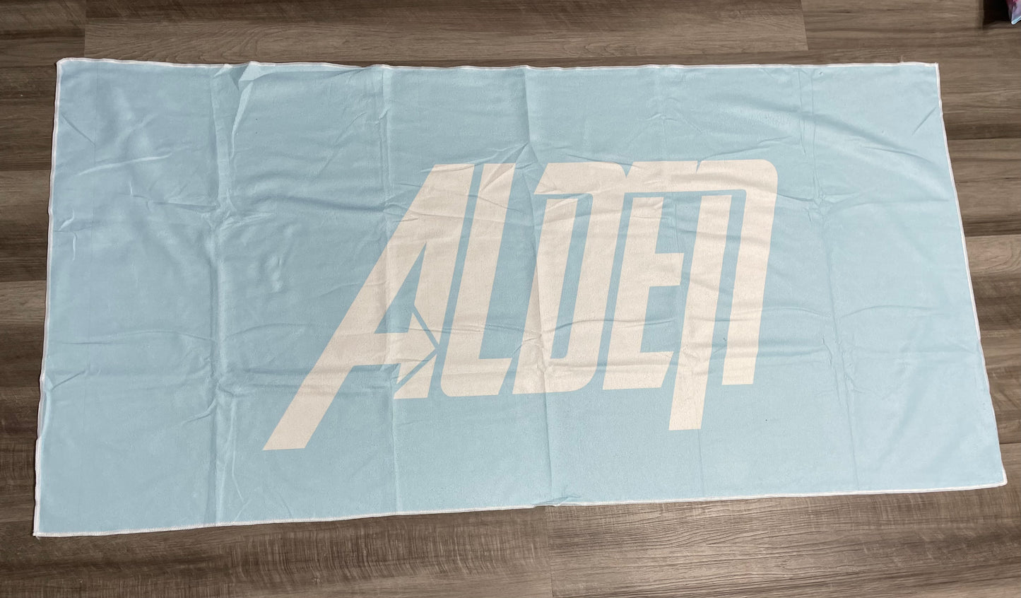 Customized Beach|Bath Towels (No Hood)- Mean Green 3