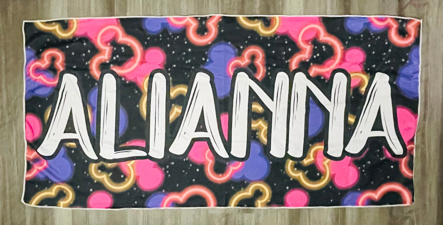 Customized Beach|Bath Towels (No Hood)- Zoo