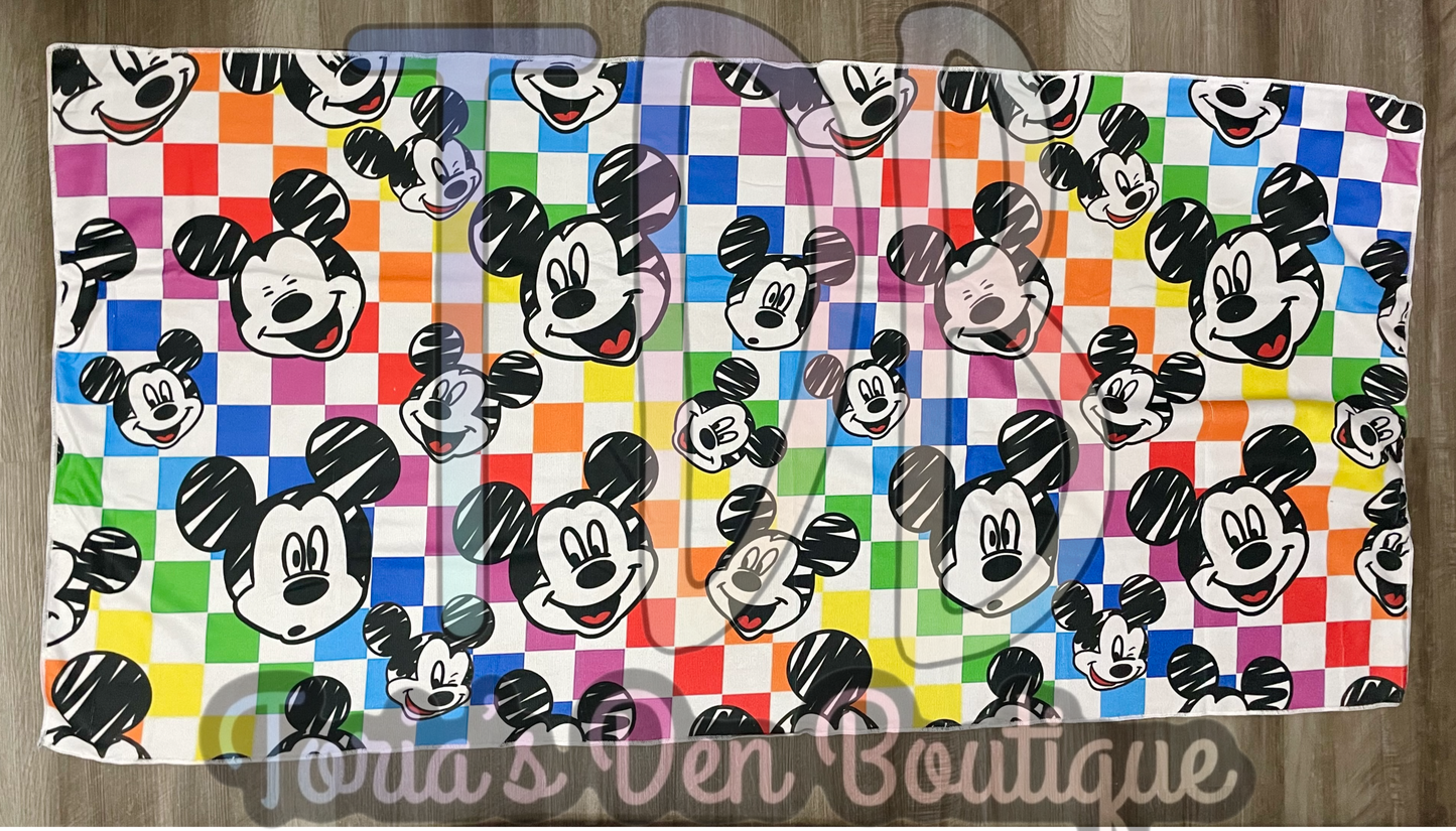 Customized Beach|Bath Towels (No Hood)- Mean Green 3