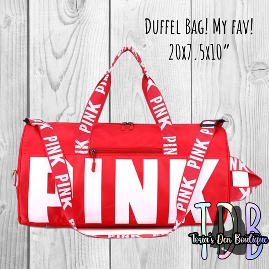 ᴡᴇᴇᴋʟʏ ᴘʀᴇ ᴏʀᴅᴇʀ Duffel Bag (I have several of these personally! SO cute!)