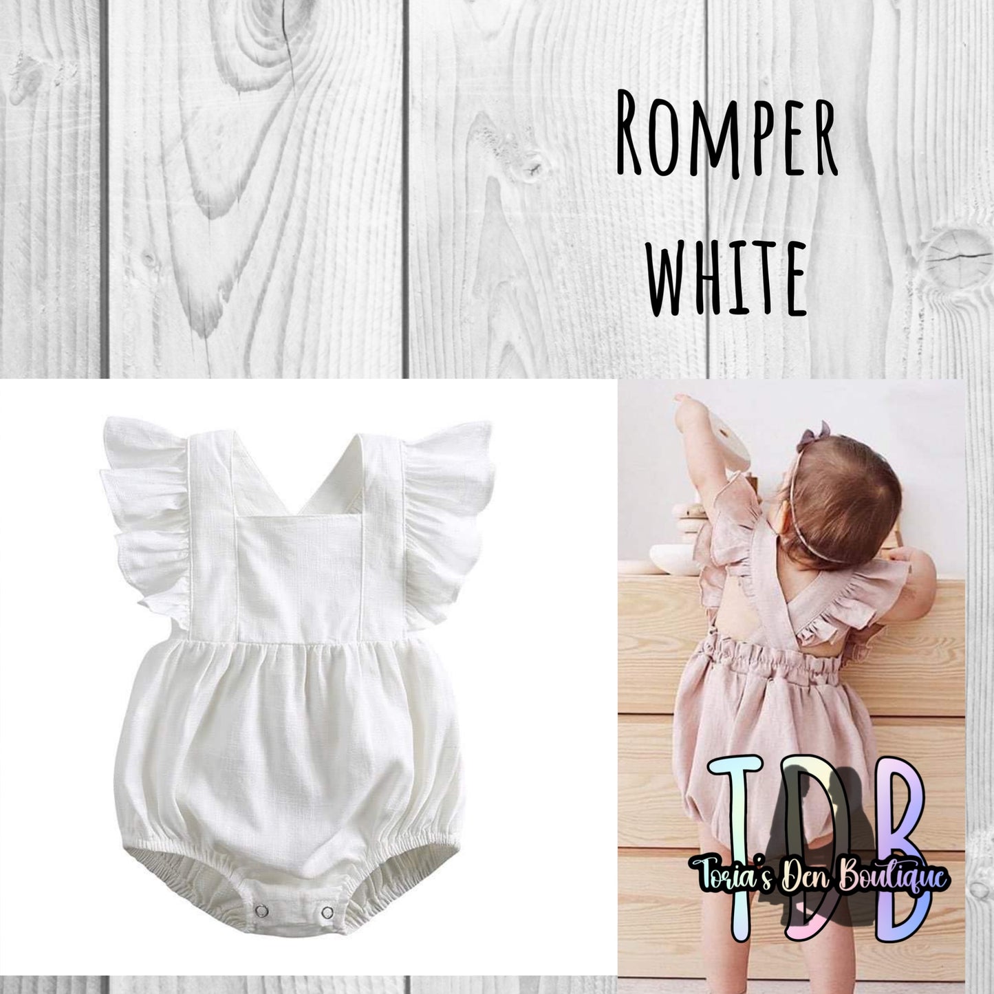 ᴡᴇᴇᴋʟʏ ᴘʀᴇ ᴏʀᴅᴇʀ White Criss-Cross Romper