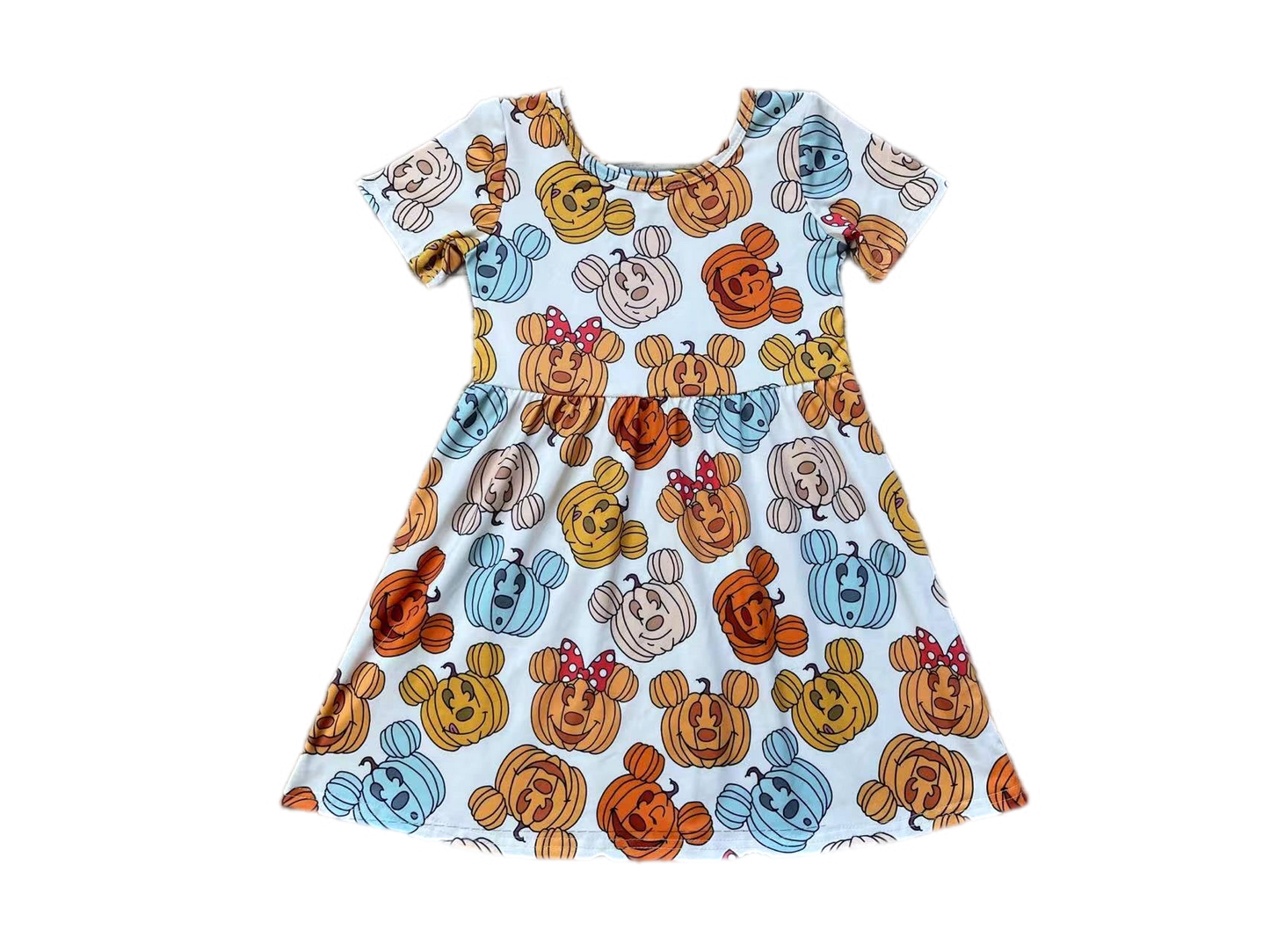 Magical Pumpkin Heads Dress: Pre-Order