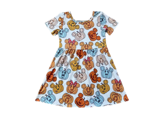 Magical Pumpkin Heads Dress: Pre-Order