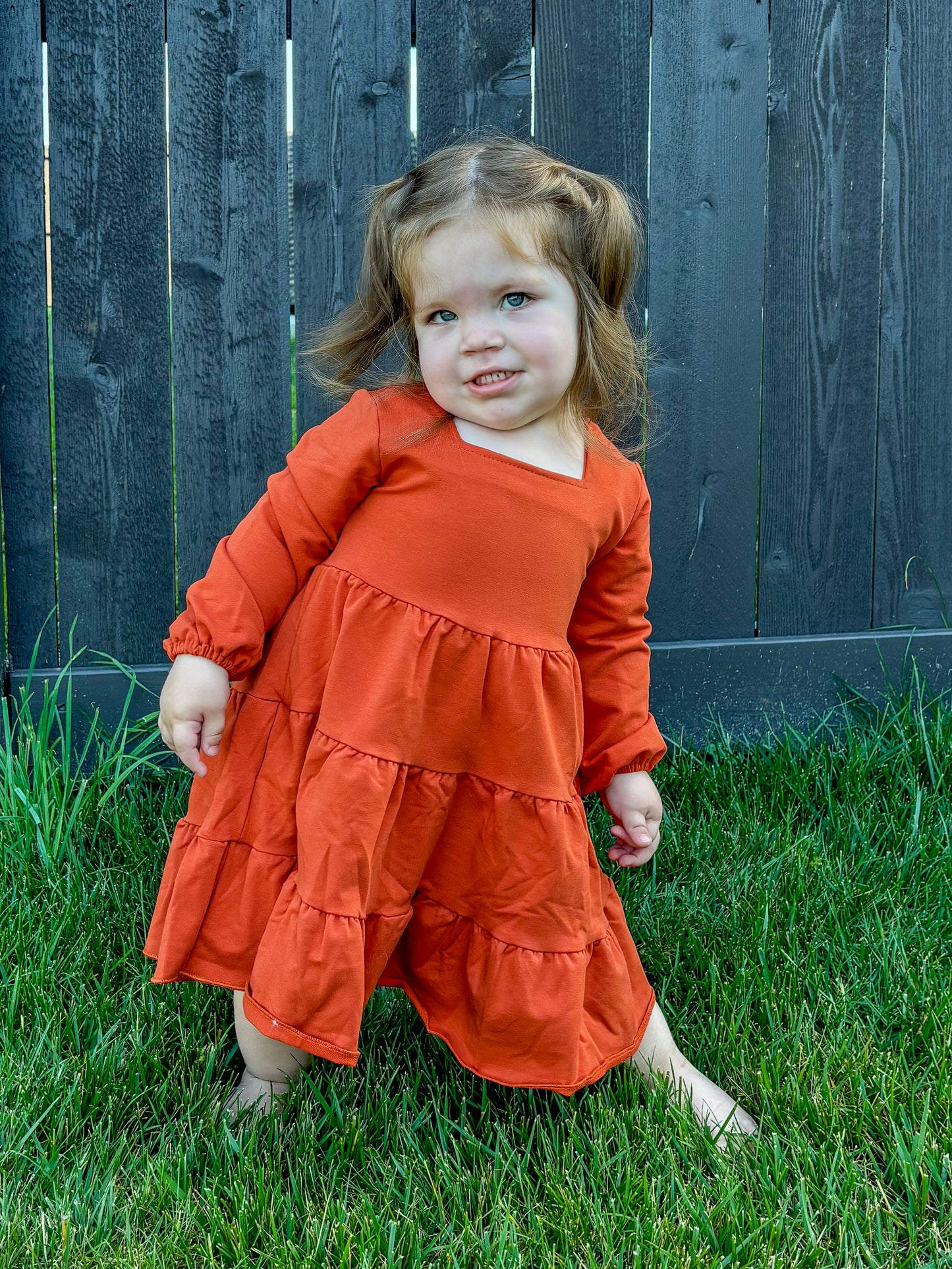 2T 4T 5T 6T  ʀᴇᴀᴅʏ ᴛᴏ ꜱʜɪᴘ! Fall Dress