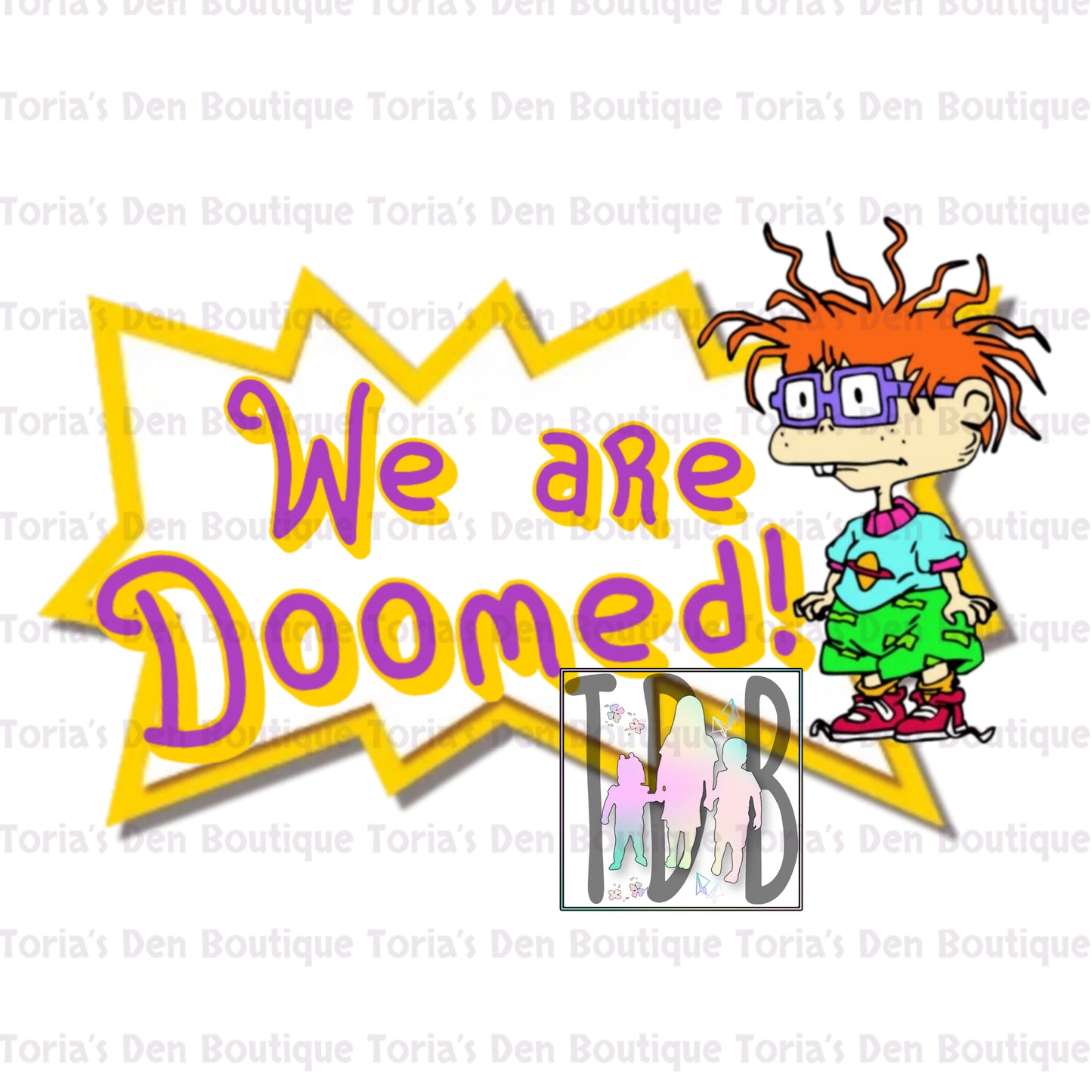 Throwback 5: *ALL TIME BEST-SELLER* We're DOOMED! Unisex Lounge Set! REMAKE! Pre-Order | Shipping is FREE at checkout!