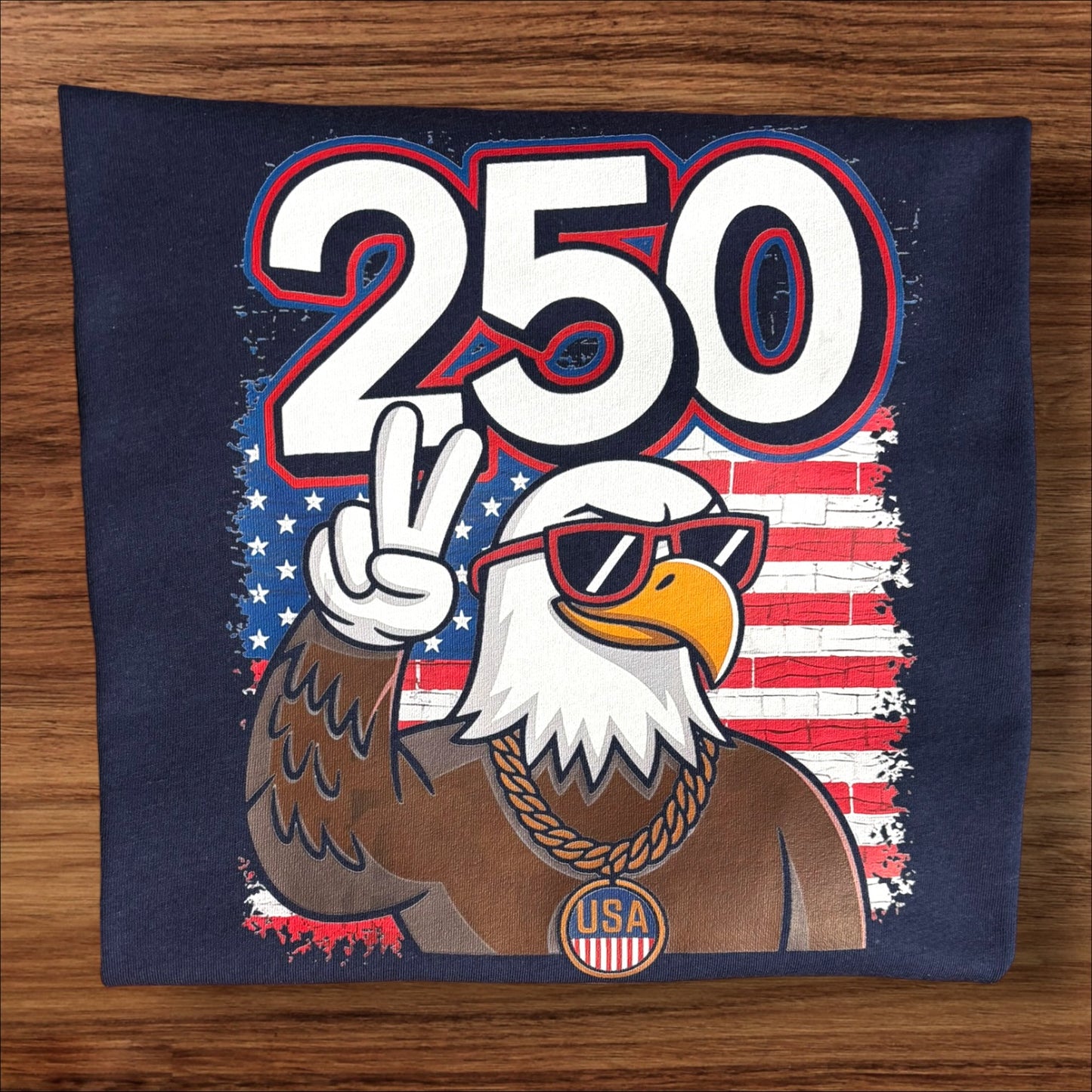 250 Eagle | RWB Tee Release 2026 | Free Shipping | Put Shirt Size in Note Box