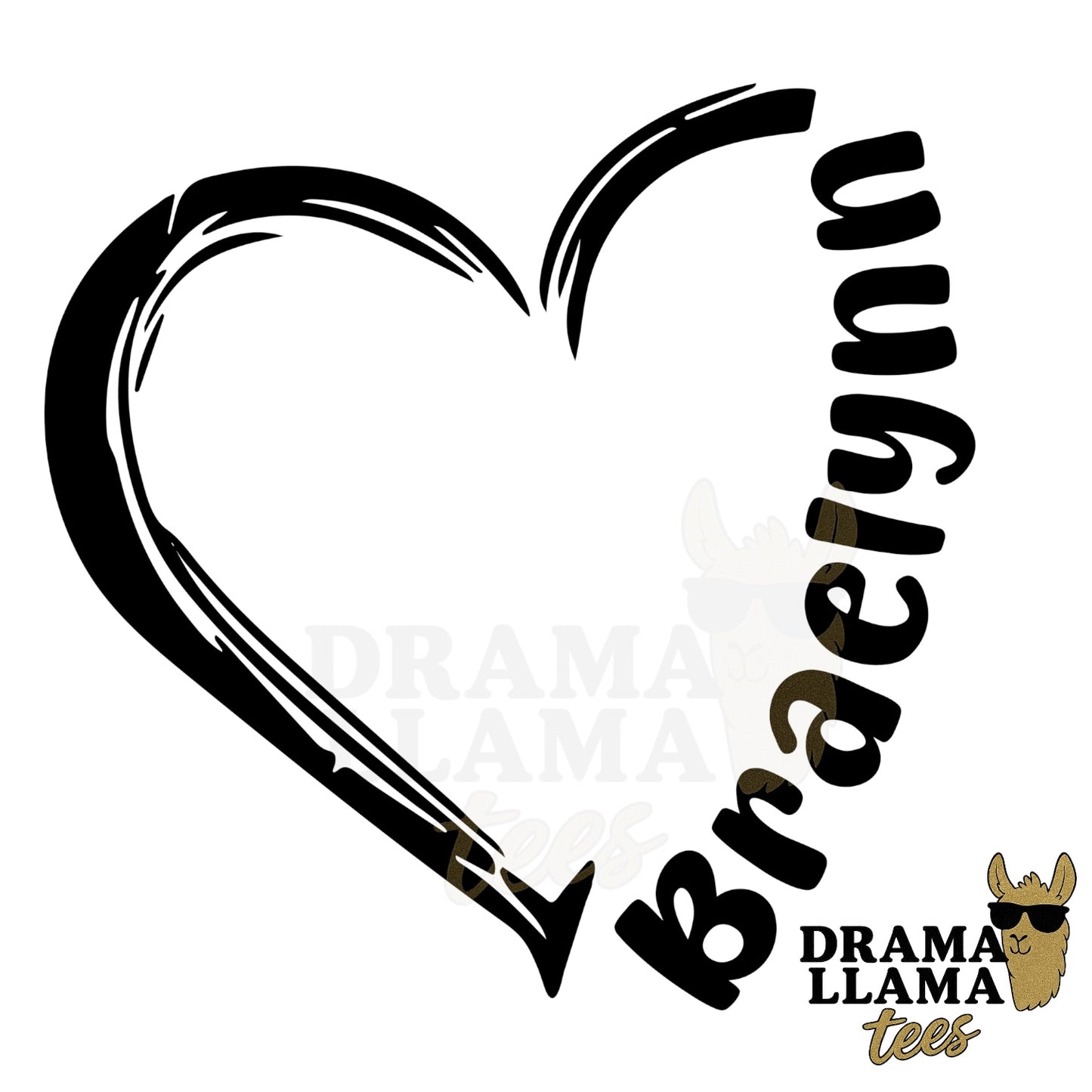 Heart Title Tees- ANY TITLE ANY COLOR (Grandma, Mama, Mommy, Nana...etc) DLTPO