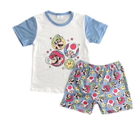 ᴡᴇᴇᴋʟʏ ᴘʀᴇ ᴏʀᴅᴇʀ Super Brothers Shorts Set