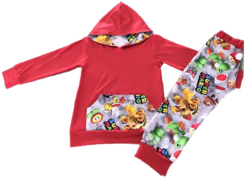 ᴡᴇᴇᴋʟʏ ᴘʀᴇ ᴏʀᴅᴇʀ Super Brothers Hoodie and Jogger Set