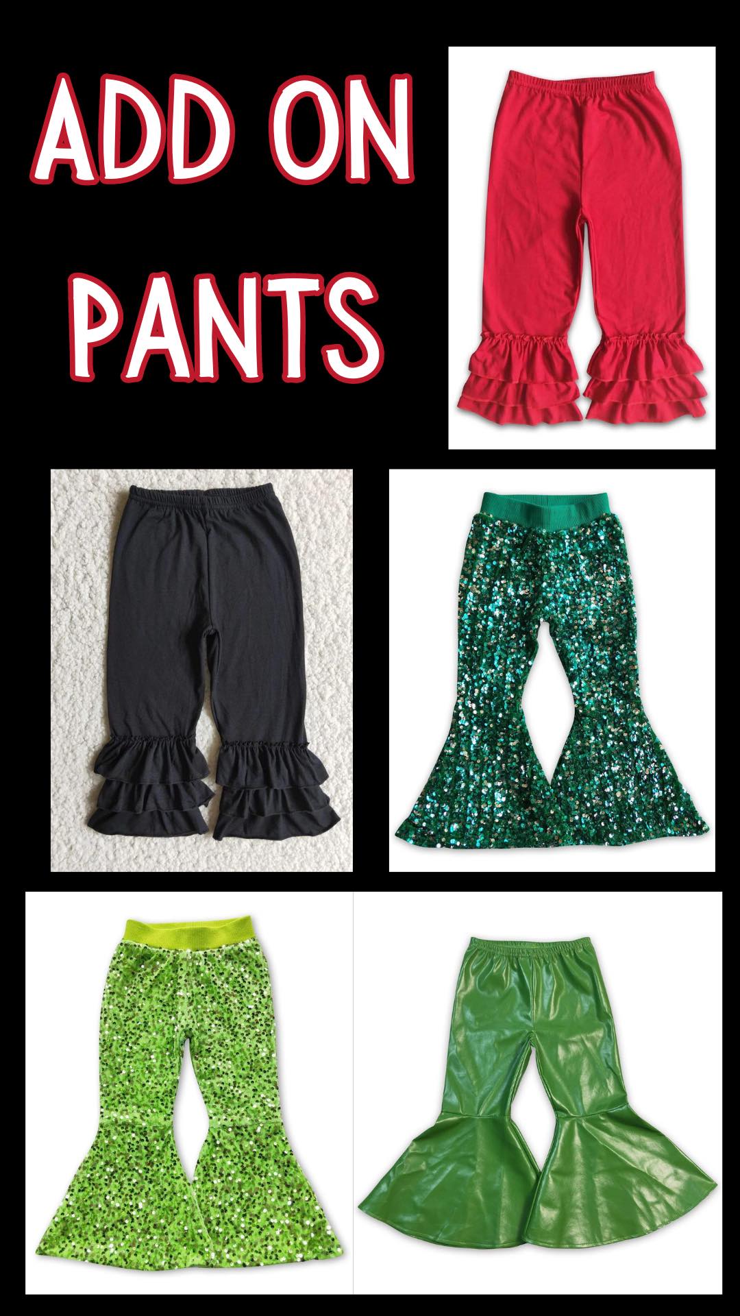 ᴡᴇᴇᴋʟʏ ᴘʀᴇ ᴏʀᴅᴇʀ Pants and More Pants!