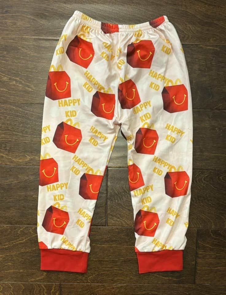 3T    ʀᴇᴀᴅʏ ᴛᴏ ꜱʜɪᴘ! Happy Kid Golden Arches Lounge Pants