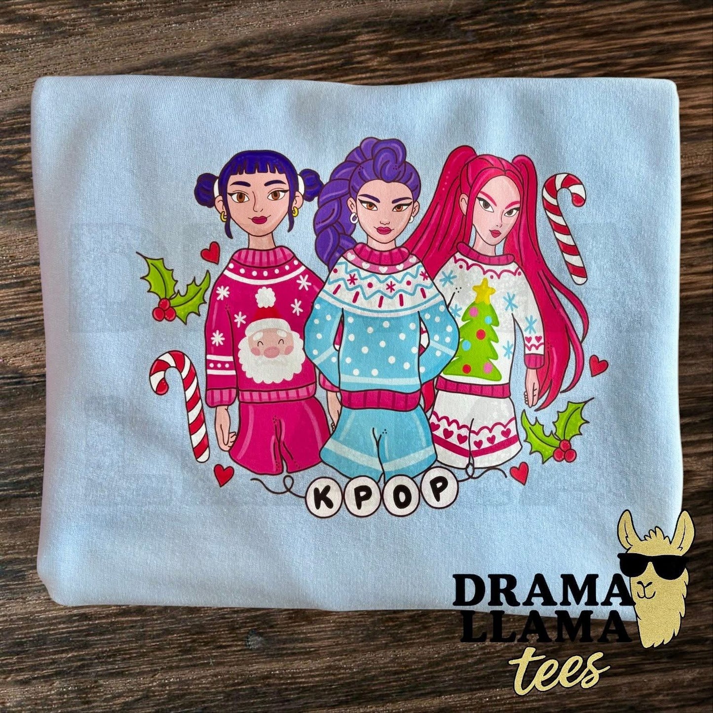 K💥 Christmas Tees/Sweatshirt (Multiple Color Options!): DLTPO