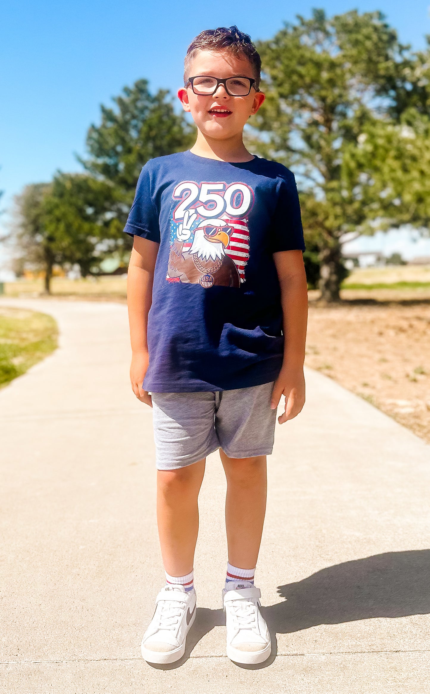 250 Eagle | RWB Tee Release 2026 | Free Shipping | Put Shirt Size in Note Box