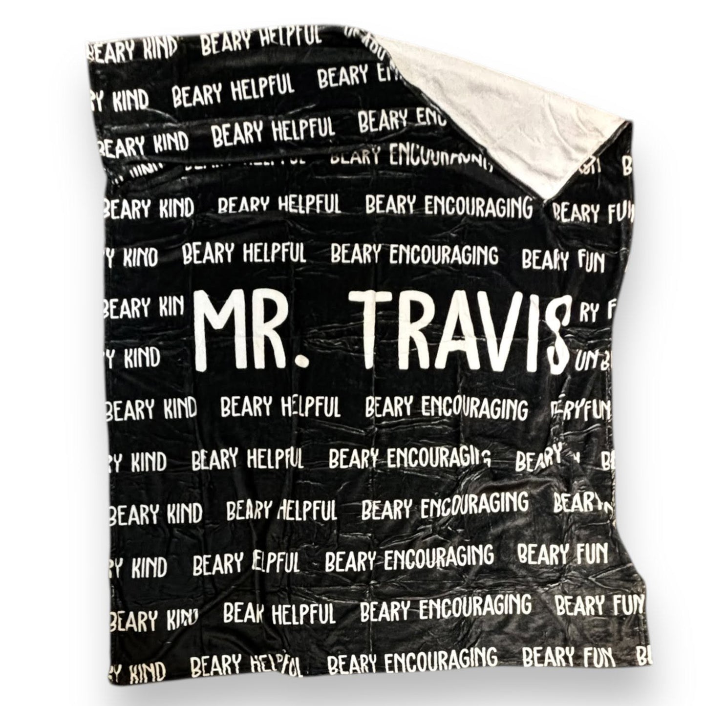 Personalized Items ~ Big Word/Small Words Blankets ~