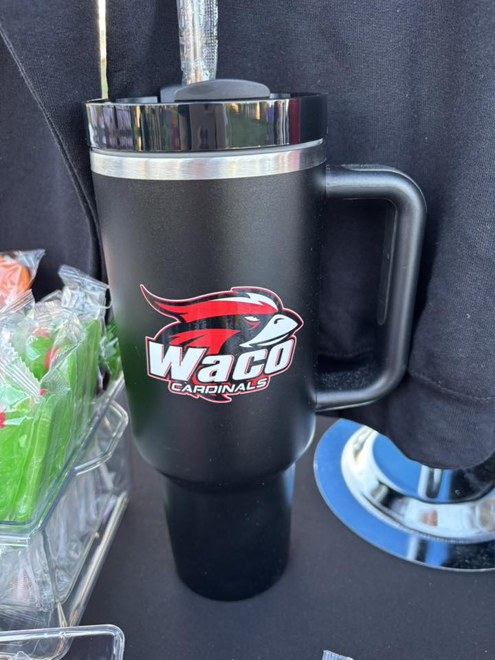 (2) Waco Cardinals Tumbler 40 OZ: Ready to Ship *SALE*