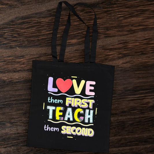 $6.25 at checkout! Love them First Canvas Tote *CLOSEOUT SALE* DLT Original design!